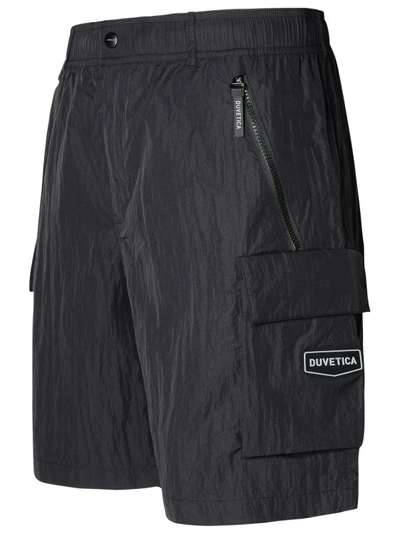 Shop Duvetica Crico Bermuda Shorts In Black