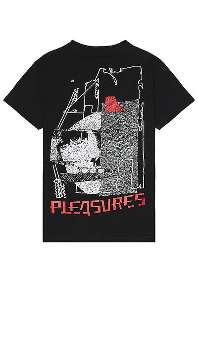 Shop Pleasures Logic T-shirt In 黑色