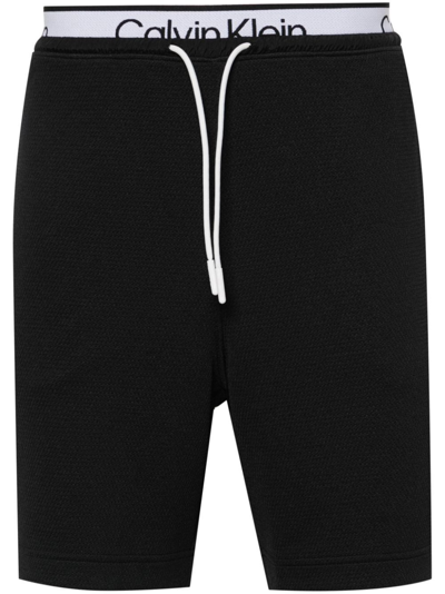 Shop Calvin Klein Sport Calvin Klein Shorts Sportivi In Black