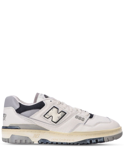 Shop New Balance Sneakers 550 Con Inserti A Contrasto In White