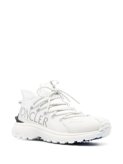 Shop Moncler Sneakers Trailgrip Lite2 In White