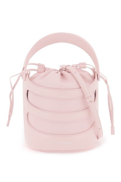 Shop Alexander Mcqueen The Rise Bucket Bag In Pink
