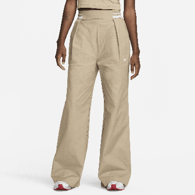 Shop Nike Women's  Sportswear Collection High-waisted Pants In Brown