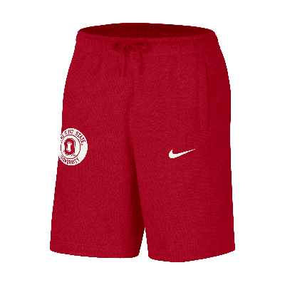 Shop Nike Ohio State  Men's College Shorts In Red