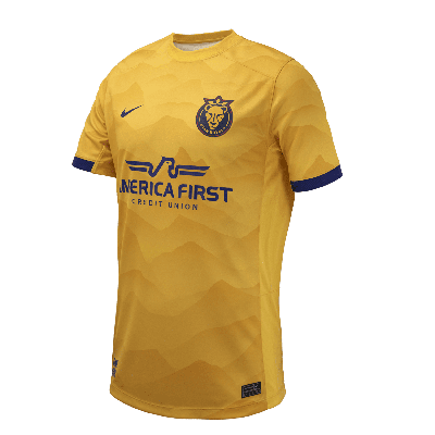 Shop Nike Utah Royals 2024 Stadium Primary  Men's Dri-fit Nwsl Replica Jersey In Yellow
