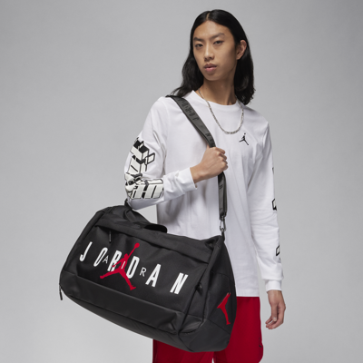 Shop Jordan Velocity Duffle Bag (62.5l) In Black