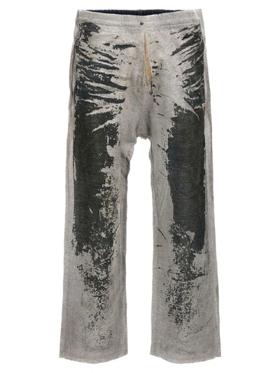 Shop Diesel 'd-lab-track' Jeans In Gray