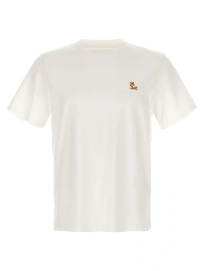 Shop Maison Kitsuné 'chillax Fox' T-shirt In White