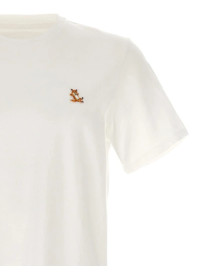 Shop Maison Kitsuné 'chillax Fox' T-shirt In White