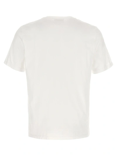 Shop Maison Kitsuné 'fox Head' T-shirt In White