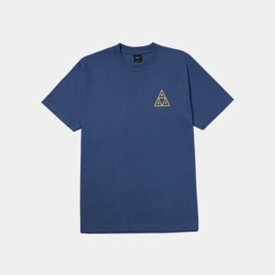 Shop Huf Set Triple Triangle T-shirt In Blue