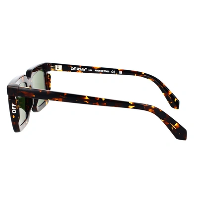 Shop Off-white Sunglasses In Havana