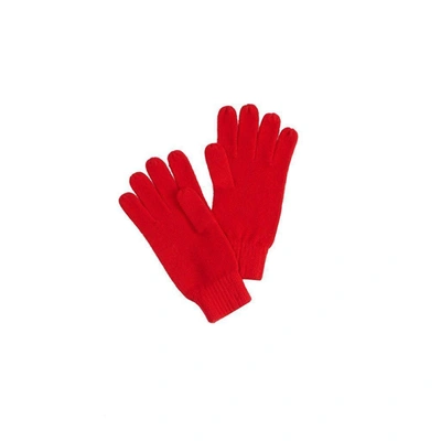 Shop Naadam Signature Cashmere Gloves In Red