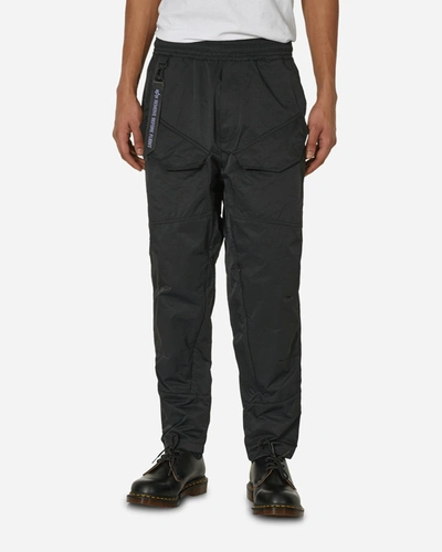 Shop Alpha Industries Uv Utility Pants In Black