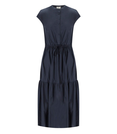 Shop Woolrich Blue Long Dress