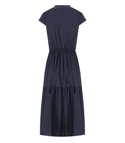 Shop Woolrich Blue Long Dress