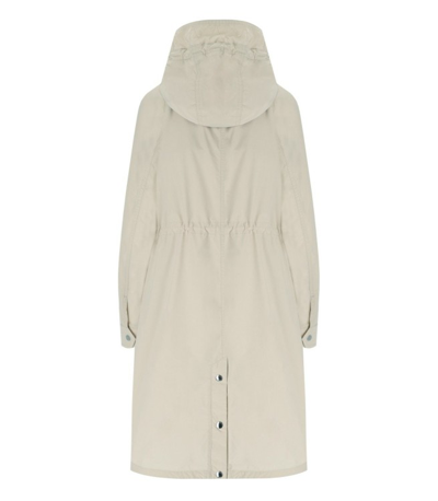 Shop Woolrich Long Summer Light Oak Parka In Neutrals