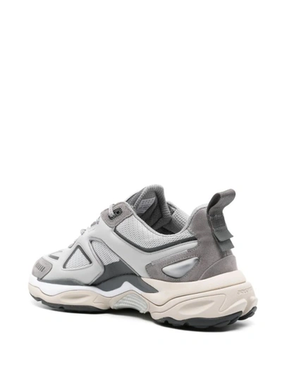 Shop Axel Arigato Gray Satellite Runner Sneakers In Grey