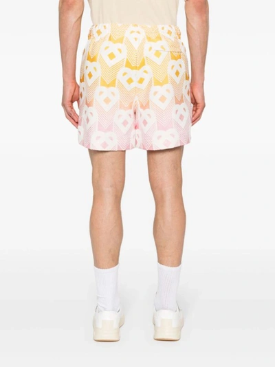 Shop Casablanca Multicolored Terrycloth Shorts
