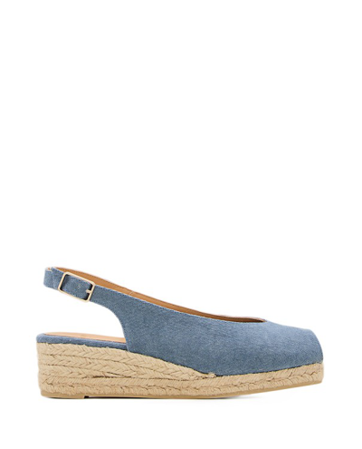 Shop Castaã±er 30mm Dosalia Wedge In Blue