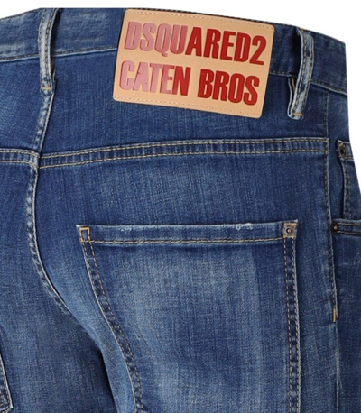 Shop Dsquared2 Skater Medium Washed Blue Jeans