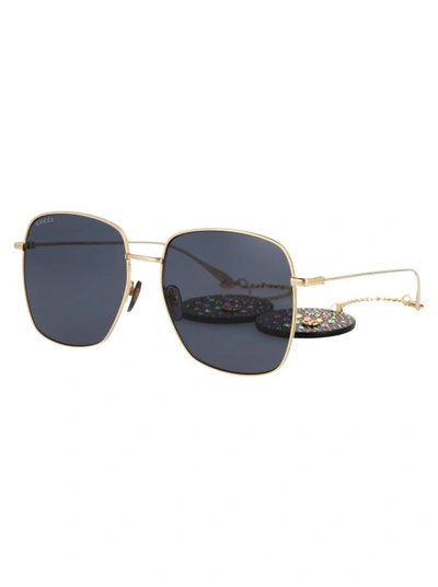Shop Gucci Gg1031s In Gold