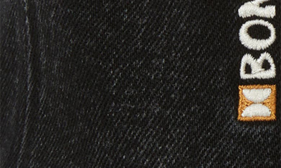 Billabong Embroidered Logo Cotton Twill Baseball Cap In Washed Black