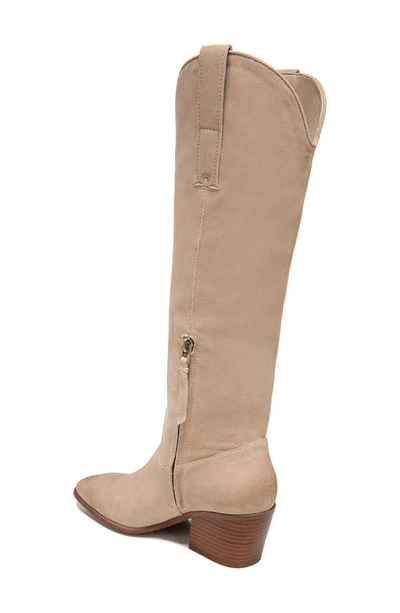 Sam Edelman Britten Western Boot In Sesame