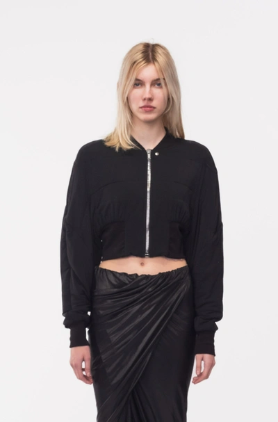 Shop Rick Owens Lilies Collage Bomber In 40