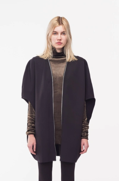 Shop Rick Owens Lilies Girdered Bubble Jacket In 42