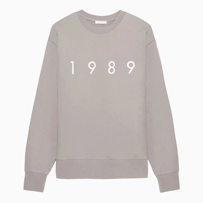Shop 1989 Studio 1989 Logo Sweatshirt In Grey