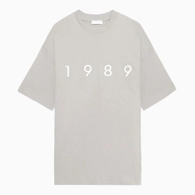 Shop 1989 Studio 1989 Logo T-shirt In Grey