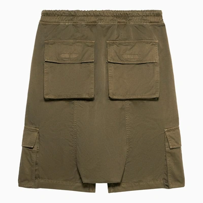 Shop 1989 Studio Drop Shorts Military In Green