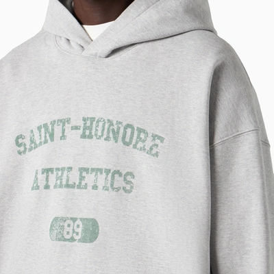 1989 Studio Saint Honore Athletics Distressed Hoodie In Grey