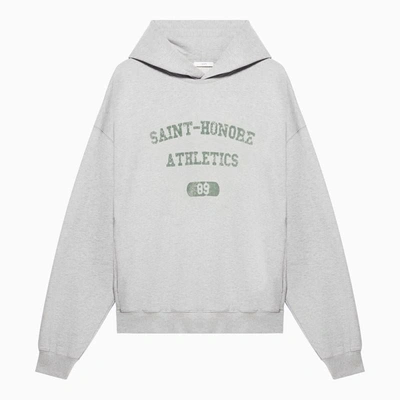 1989 Studio Saint Honore Athletics Distressed Hoodie In Grey
