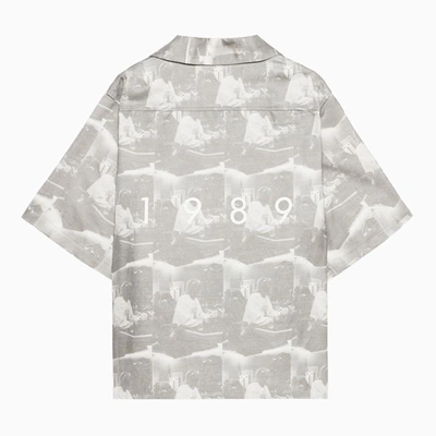Shop 1989 Studio Printed Short Sleeve Shirt In Multicolor
