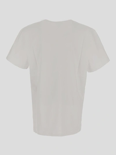 Shop Alexander Mcqueen T-shirts And Polos In Whiteyellow