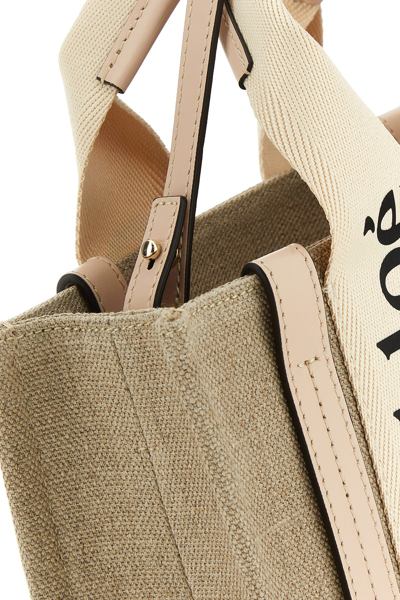 Chloé Woody Small Canvas Tote
