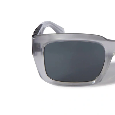 Shop Off-white Sunglasses In Gray