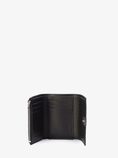 Shop Loewe Anagram Small Vertical Wallet In Black