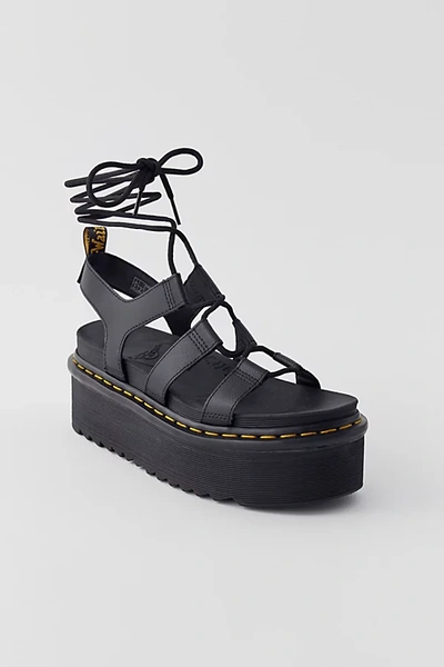 Shop Dr. Martens' Nartilla Xl Gladiator Sandal In Black, Women's At Urban Outfitters