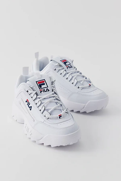 Shop Urban Outfitters Fila Disruptor 2 Premium Sneaker In White, Women's At