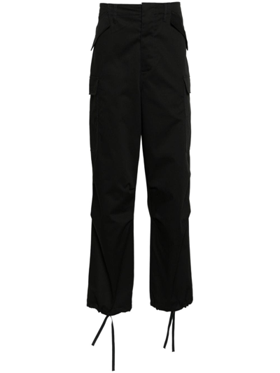 Msgm Cargo Trousers Functional Adjustable Hem