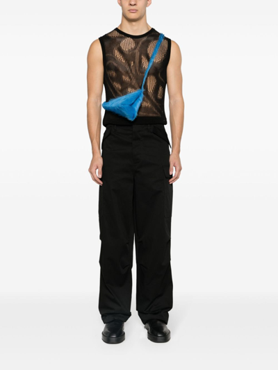 Msgm Cargo Trousers Functional Adjustable Hem