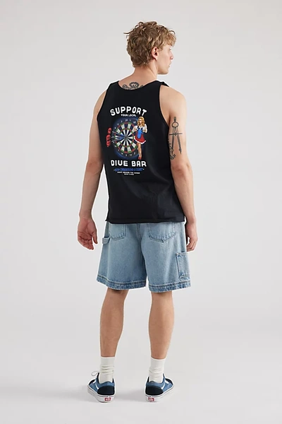 Shop Loser Machine Darts Graphic Tank Top In Black, Men's At Urban Outfitters