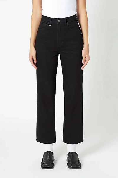 Shop Neuw Edie High-rise Crop Straight Jean In Velocity At Urban Outfitters