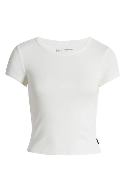 Shop Ag Hutton T-shirt In Ex-white