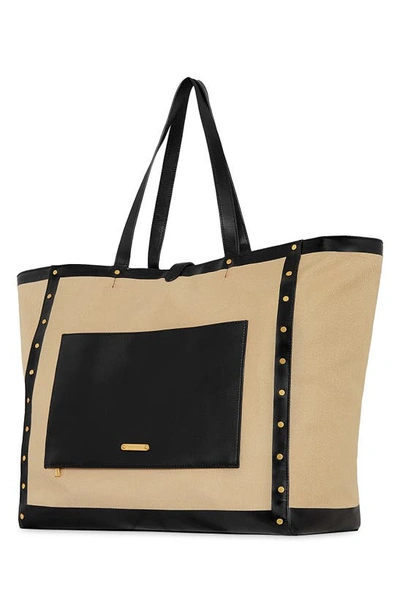 Shop Rebecca Minkoff Weekend Tote In Trench/ Black