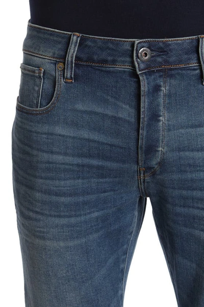 Shop G-star Raw 3301 Slim Leg Jeans In Vintage Medium Aged