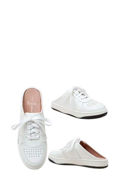 Linea Paolo Kieran Mule Sneaker In Eggshell